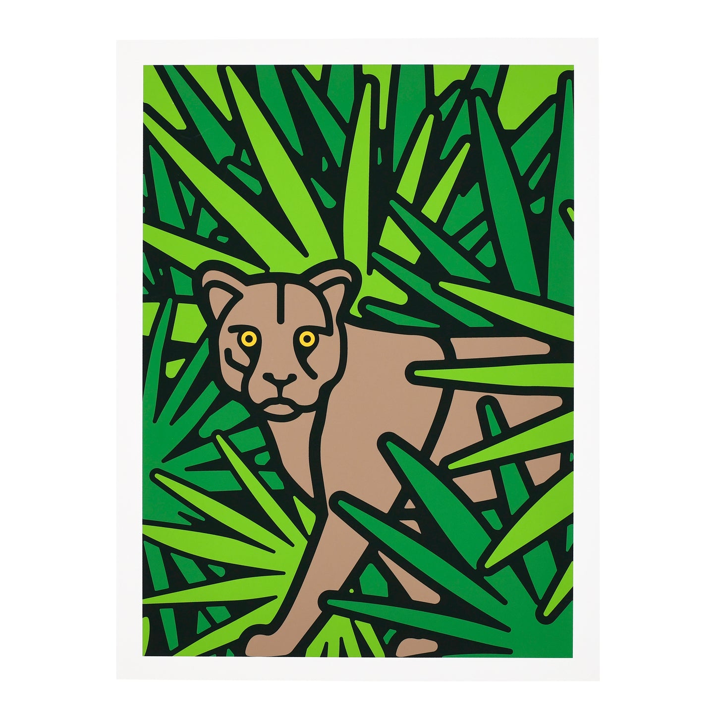 Panther Crossing Print