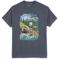 Habitat PNW Inhabitants T-Shirt - Overwashed Blue