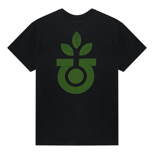 Habitat Bloom Lines T-Shirt - Black