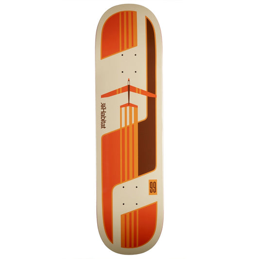 Habitat Glider Twin Skateboard Deck - Orange - 8.50"