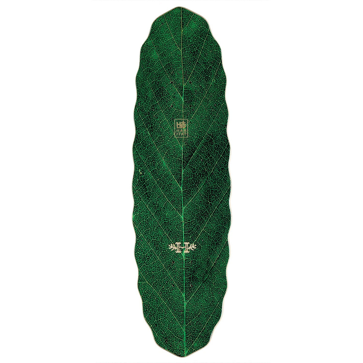 Habitat Leafline Egg Skateboard Deck - Green - 9.00"