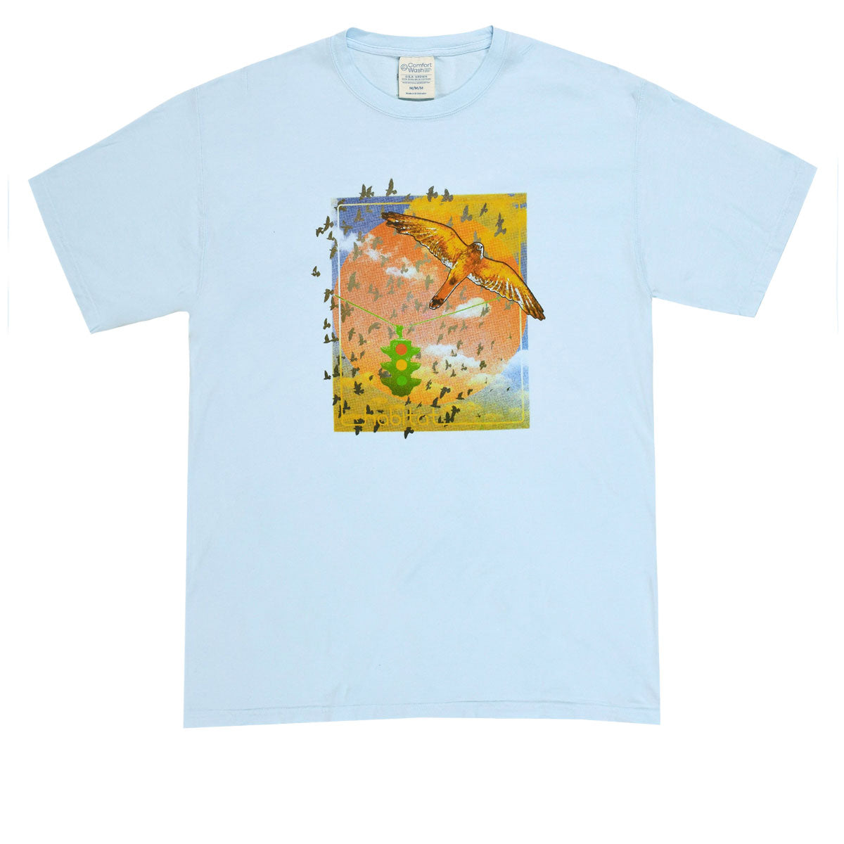 Habitat Peregrine T-Shirt - Soothing Blue