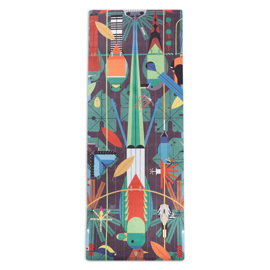 Habitat Charley Harper Monteverde Yoga Mat - Multi