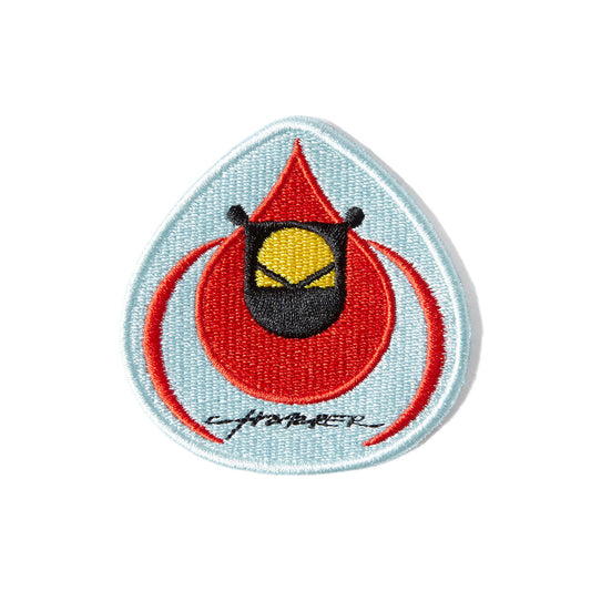 Habitat Charley Harper Droplet Cardinal Patch - Multi
