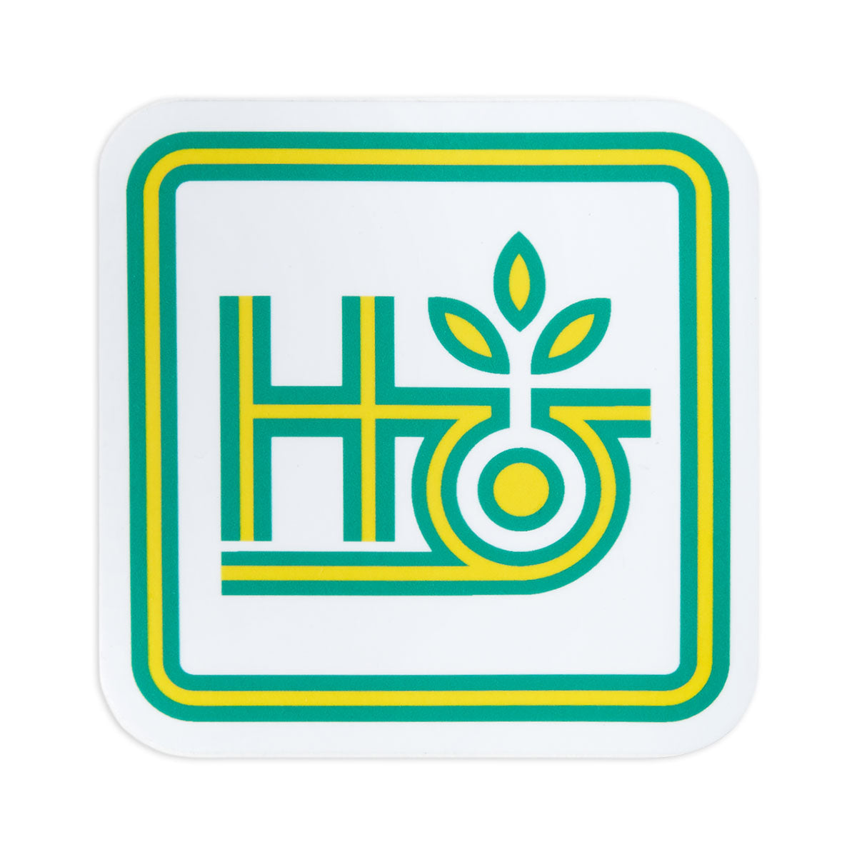 Habitat Pod Frame Sticker - Green