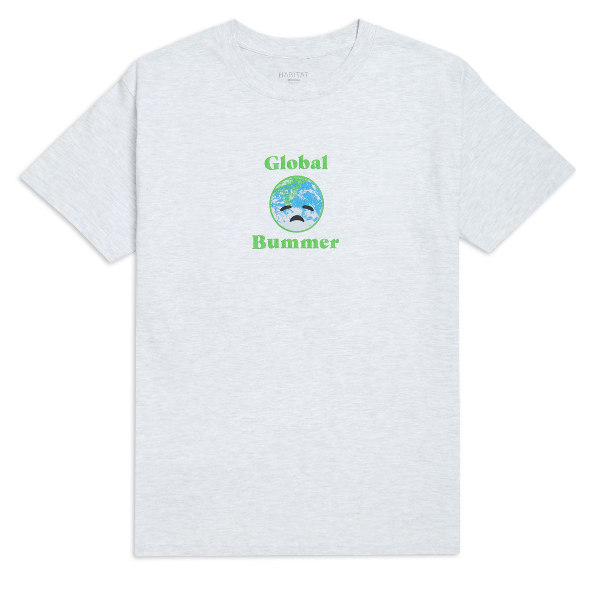 Habitat Global Bummer T-Shirt - Ash Heather
