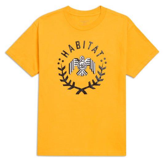 Habitat Owl Wreath T-Shirt - Gold