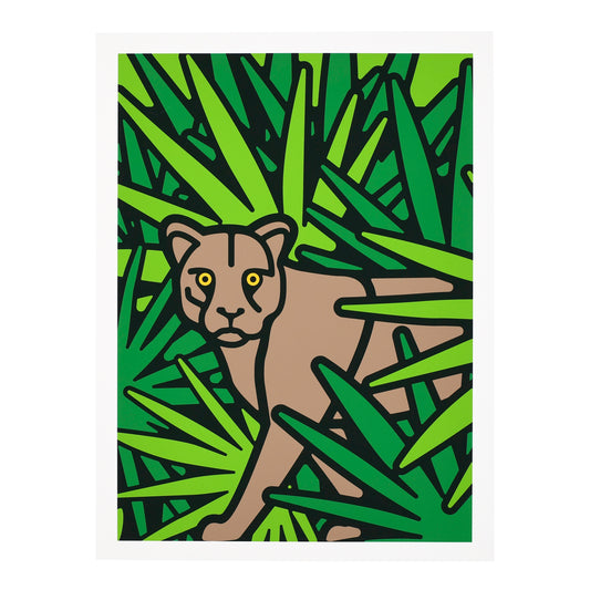 Panther Crossing Print
