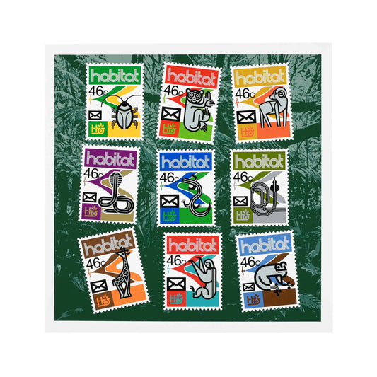 Postage Montage Print