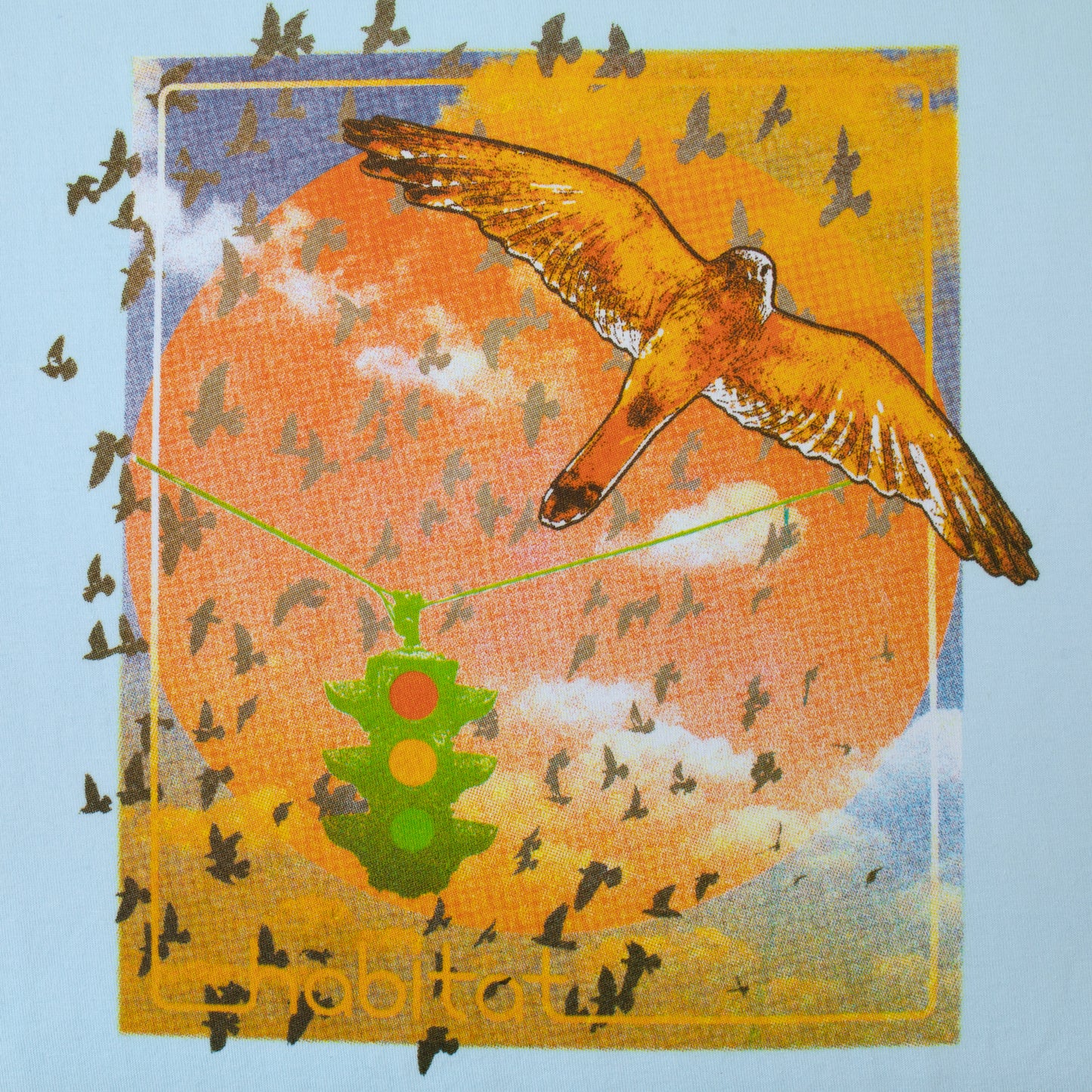 Peregrine Tee [Soothing Blue]