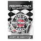 Independent Genuine Parts Phillips Hardware - Black - 1.25"