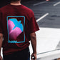 Speed Test T-Shirt Maroon