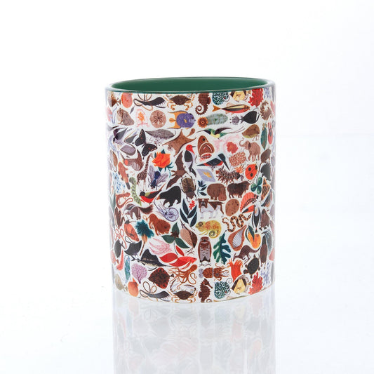 Charley Harper Árbol de la vida Taza
