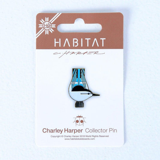 Charley Harper Nuthatch Pin