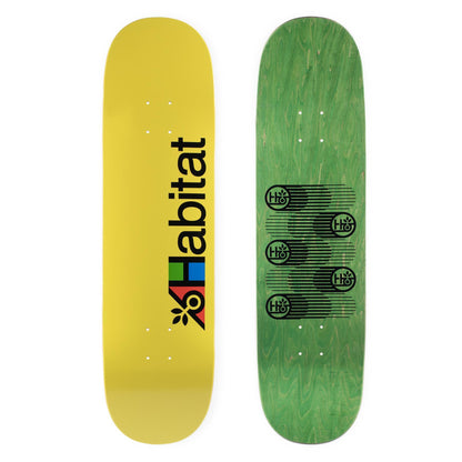 Transit Logo Deck Yellow 8.5