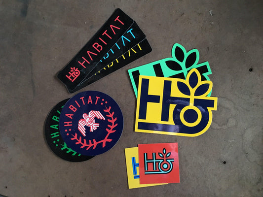 Habitat Sticker 9-Pack